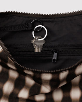 Large Nylon Crescent Bag