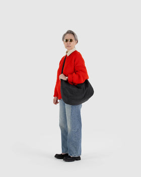 Large Nylon Crescent Bag