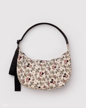 Medium Nylon Crescent Bag