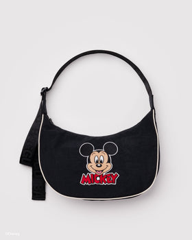 Medium Nylon Crescent Bag